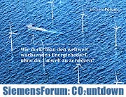 „CO2untdown – Innovationen für den Klimaschutz“. Neue Sonderausstellung im SiemensForum vom 07.12.2007-09.05.2008 (Foto: SiemensForum)